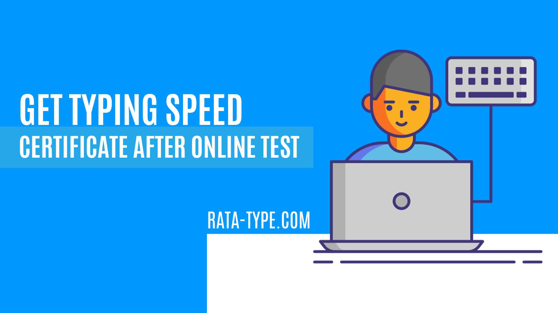 Get Typing Speed Certificate After Online Test