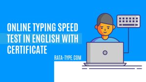 Online Typing Speed Test in English with Certificate